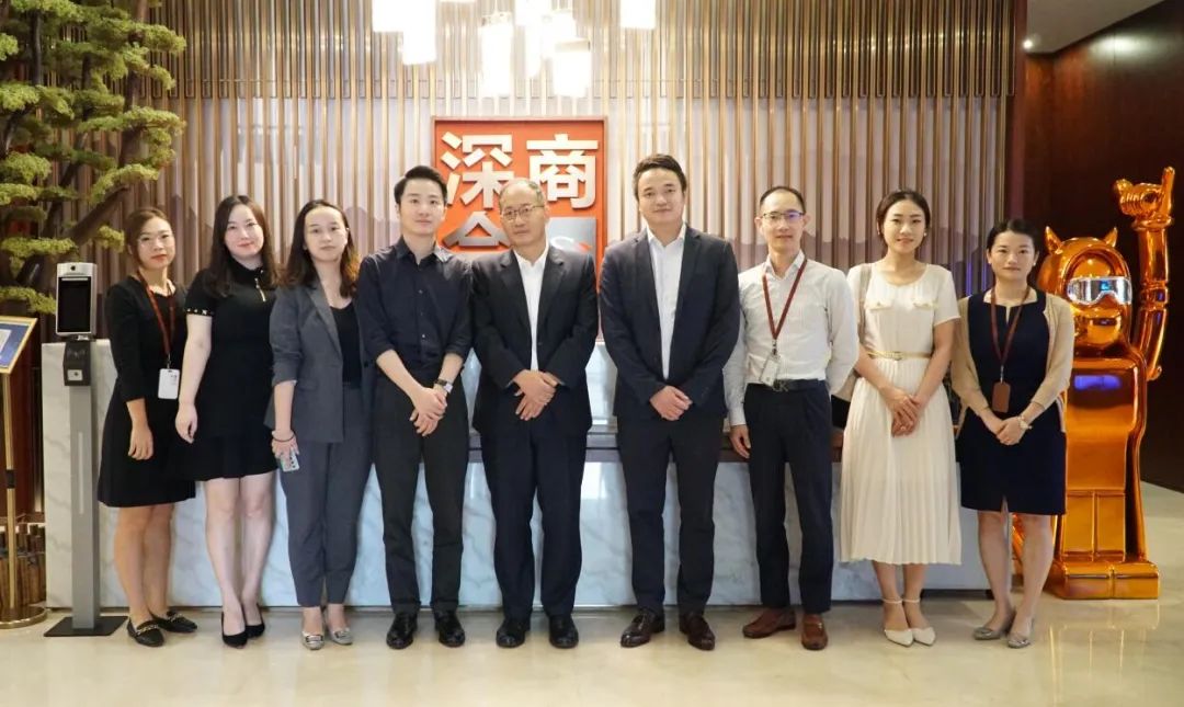 中金公司投行部董事总经理王建阳到访深商会