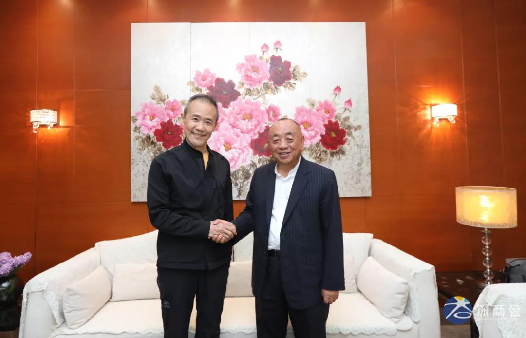 深商总会理事会主席王石率队走访迈瑞医疗