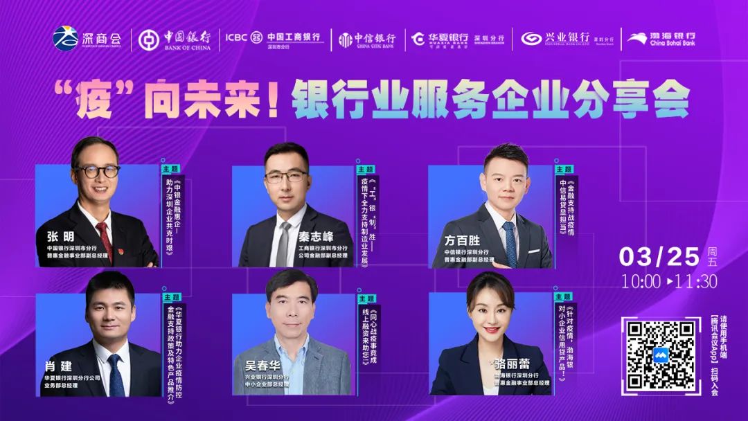 中行、工行、中信、华夏、兴业、渤海6大银行扶企政策，“疫”向未来！